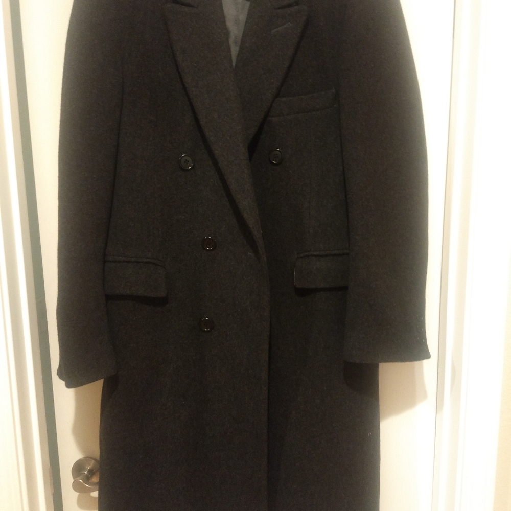 Stafford size 40 overcoat charcoal